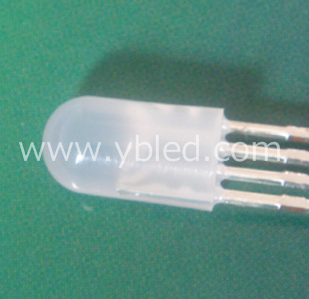 5MM/F5圆头无边雾状全彩RGB共阴